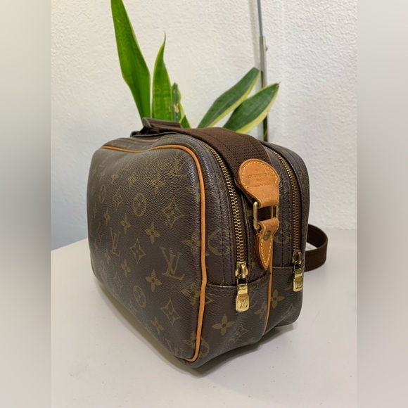 💕👜LOUIS VUITTON Reporter PM Crossbody Shoulder Bag Monogram Leather - Picture 9 of 16